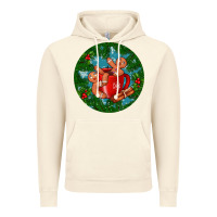 Vintage Artic gingerbread men with hot chocolate Vintage Hoodie - BundleAndBundleShop
