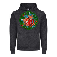 Gingerbread Men With Hot Chocolate Vintage Hoodie | Teevron