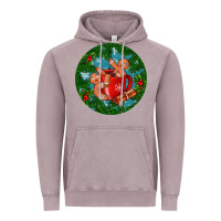 Vintage Zinc gingerbread men with hot chocolate Vintage Hoodie - BundleAndBundleShop