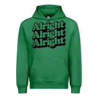 Emerald alright alright alright Urban Hoodie - baoMotion