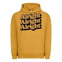 Pigment Peanut Butter alright alright alright Urban Hoodie - baoMotion
