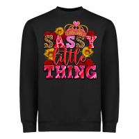 Black sassy little thing with crown Heavyweight Sweatshirt - AdoDesignShop
