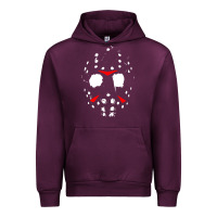 Mauve Wine mask halloween Urban Hoodie - baoMotion