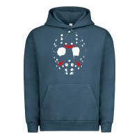 Pigment Midnight Navy mask halloween Urban Hoodie - baoMotion
