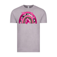 Vintage Zinc Breast Cancer rainbow Vintage Tee - FaDigitalArtStudio