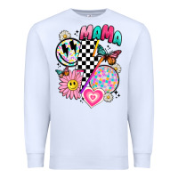 White retro mama Premium Sweatshirt - JahusDesignShop