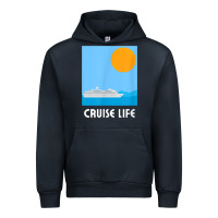 Navy cruise life design travel & cruise wear t shirt Urban Hoodie - baoMotion