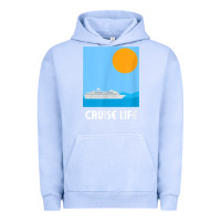Pigment Grape Ice cruise life design travel & cruise wear t shirt Urban Hoodie - baoMotion
