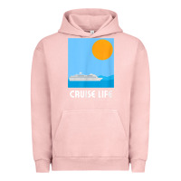 Pigment Salmon cruise life design travel & cruise wear t shirt Urban Hoodie - baoMotion