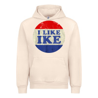 Sandshell i like ike political button vintage distressed Urban Hoodie - baoMotion
