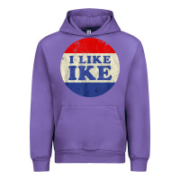 Tulip i like ike political button vintage distressed Urban Hoodie - baoMotion