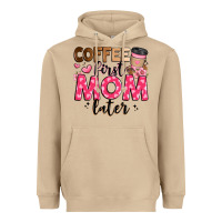 Mushroom coffee first mom later Heavyweight Hoodie - JahusDesignShop