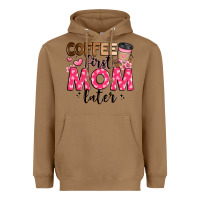 Toasted Coconut coffee first mom later Heavyweight Hoodie - JahusDesignShop