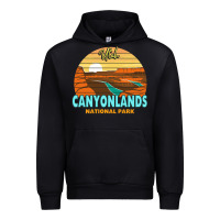 Black Canyonlands Moab Utah National Park Nature Outdoor Lovers Urban Hoodie - baoMotion