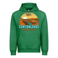 Emerald Canyonlands Moab Utah National Park Nature Outdoor Lovers Urban Hoodie - baoMotion