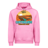 Fuchsia Pink Canyonlands Moab Utah National Park Nature Outdoor Lovers Urban Hoodie - baoMotion