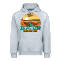 Heather Grey Canyonlands Moab Utah National Park Nature Outdoor Lovers Urban Hoodie - baoMotion