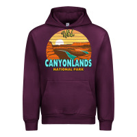 Mauve Wine Canyonlands Moab Utah National Park Nature Outdoor Lovers Urban Hoodie - baoMotion