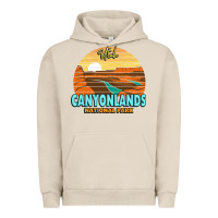 Pigment French Oak Canyonlands Moab Utah National Park Nature Outdoor Lovers Urban Hoodie - baoMotion