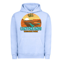Pigment Grape Ice Canyonlands Moab Utah National Park Nature Outdoor Lovers Urban Hoodie - baoMotion