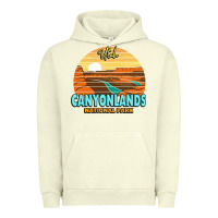 Pigment Pistachio Canyonlands Moab Utah National Park Nature Outdoor Lovers Urban Hoodie - baoMotion