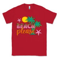 Red beach please Classic Tee - Artiststas
