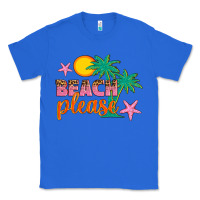 True Royal beach please Classic Tee - Artiststas