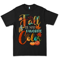 Black fall is my favorite color Premium Tee - CowGirlArtShop