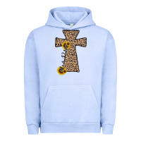 Pigment Grape Ice he is risen leopard cross Urban Hoodie - JahusDesignShop