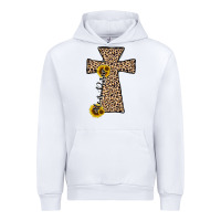White he is risen leopard cross Urban Hoodie - JahusDesignShop