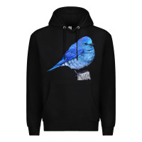 Black Mountain Bluebird Premium Hoodie - LillyAllenDesigns