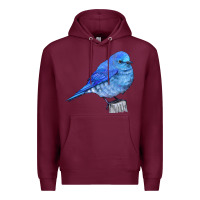 Mountain Bluebird Premium Hoodie | Teevron