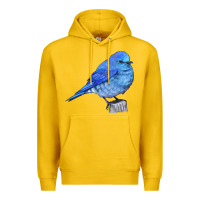Lemon Mountain Bluebird Premium Hoodie - LillyAllenDesigns