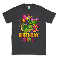 Smoke 5 rd birthday girl t rex pink Classic Tee - CowGirlArtShop