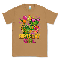 Toasted Coconut 5 rd birthday girl t rex pink Classic Tee - CowGirlArtShop