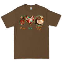 Cacao Peace Love Guinea Pigs Premium Tee - Jasminsmagicworld