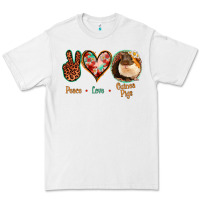 White Peace Love Guinea Pigs Premium Tee - Jasminsmagicworld