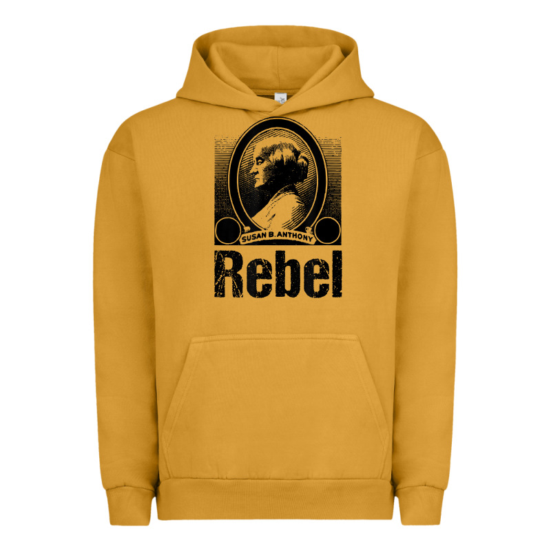 Political Rebel Tshirt Susan B Anthony Women's History Gift Urban Hoodie by baoMotion | Teevron
