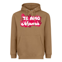 Toasted Coconut te amo mama Heavyweight Hoodie - JahusDesignShop
