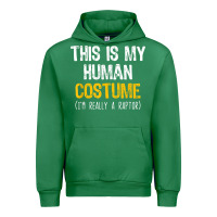Emerald human costume raptor halloween velociraptor lazy easy t shirt Urban Hoodie - baoMotion