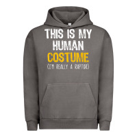 Pigment Tornado human costume raptor halloween velociraptor lazy easy t shirt Urban Hoodie - baoMotion