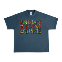 Midnight Navy Christmas Spirit Activate Urban Heavy Tee - RanaPortraitStore