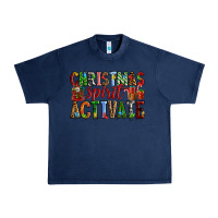 Navy Christmas Spirit Activate Urban Heavy Tee - RanaPortraitStore