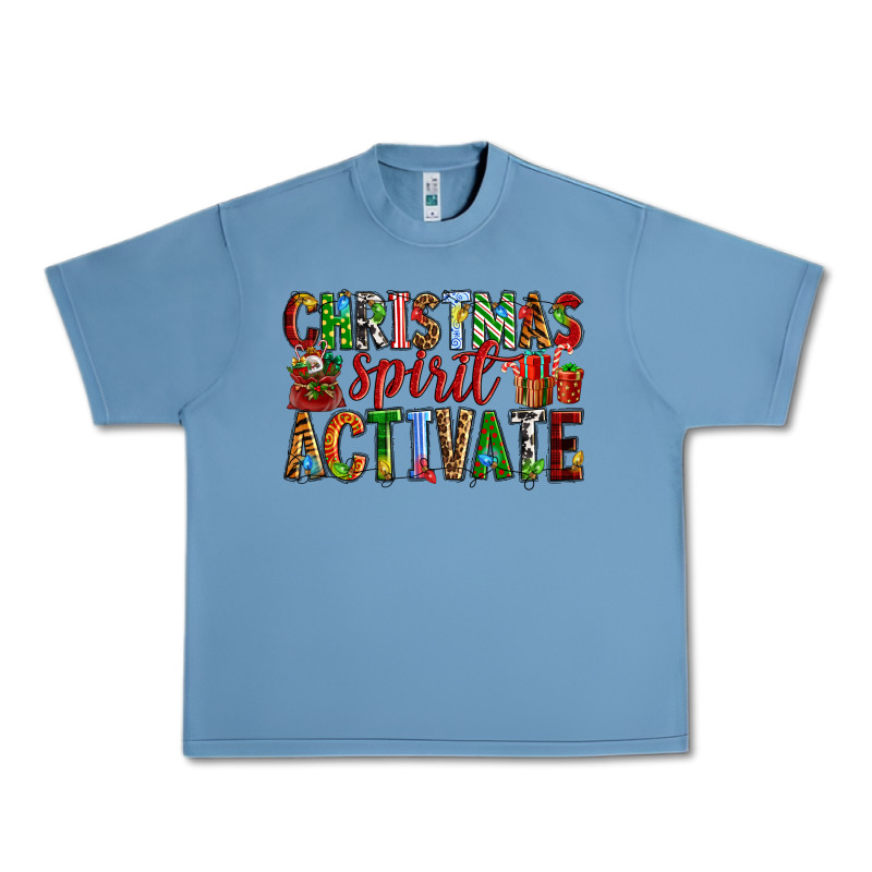 Christmas Spirit Activate Urban Heavy Tee by RanaPortraitStore | Teevron