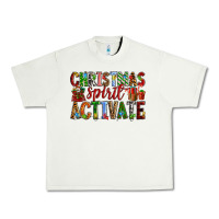 Pistachio Christmas Spirit Activate Urban Heavy Tee - RanaPortraitStore