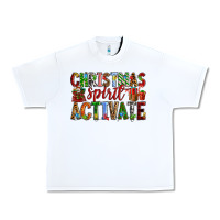 White Christmas Spirit Activate Urban Heavy Tee - RanaPortraitStore