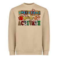 Mushroom christmas spirit activate Heavyweight Sweatshirt - AdoDesignShop