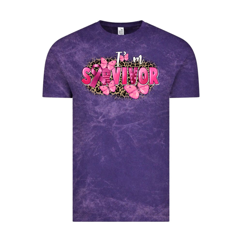 I' M Survivor Breast Cancer Vintage Tee by FaDigitalArtStudio | Teevron