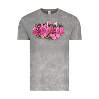 Cloud Rock I' m survivor Breast Cancer Vintage Tee - FaDigitalArtStudio