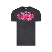 Vintage Black I' m survivor Breast Cancer Vintage Tee - FaDigitalArtStudio